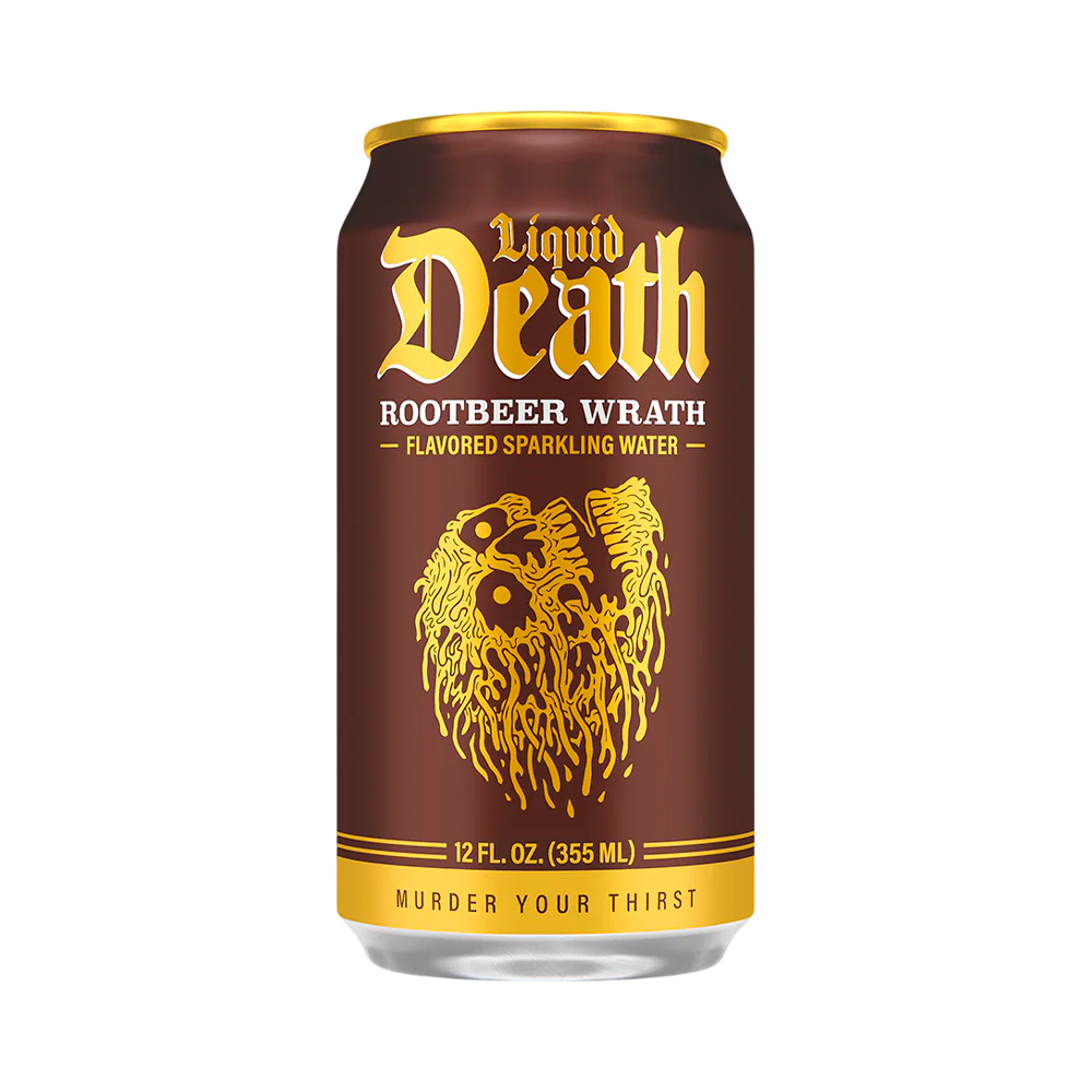 Газ.напиток Liquid Death Rootbeer Wrath Water   355мл