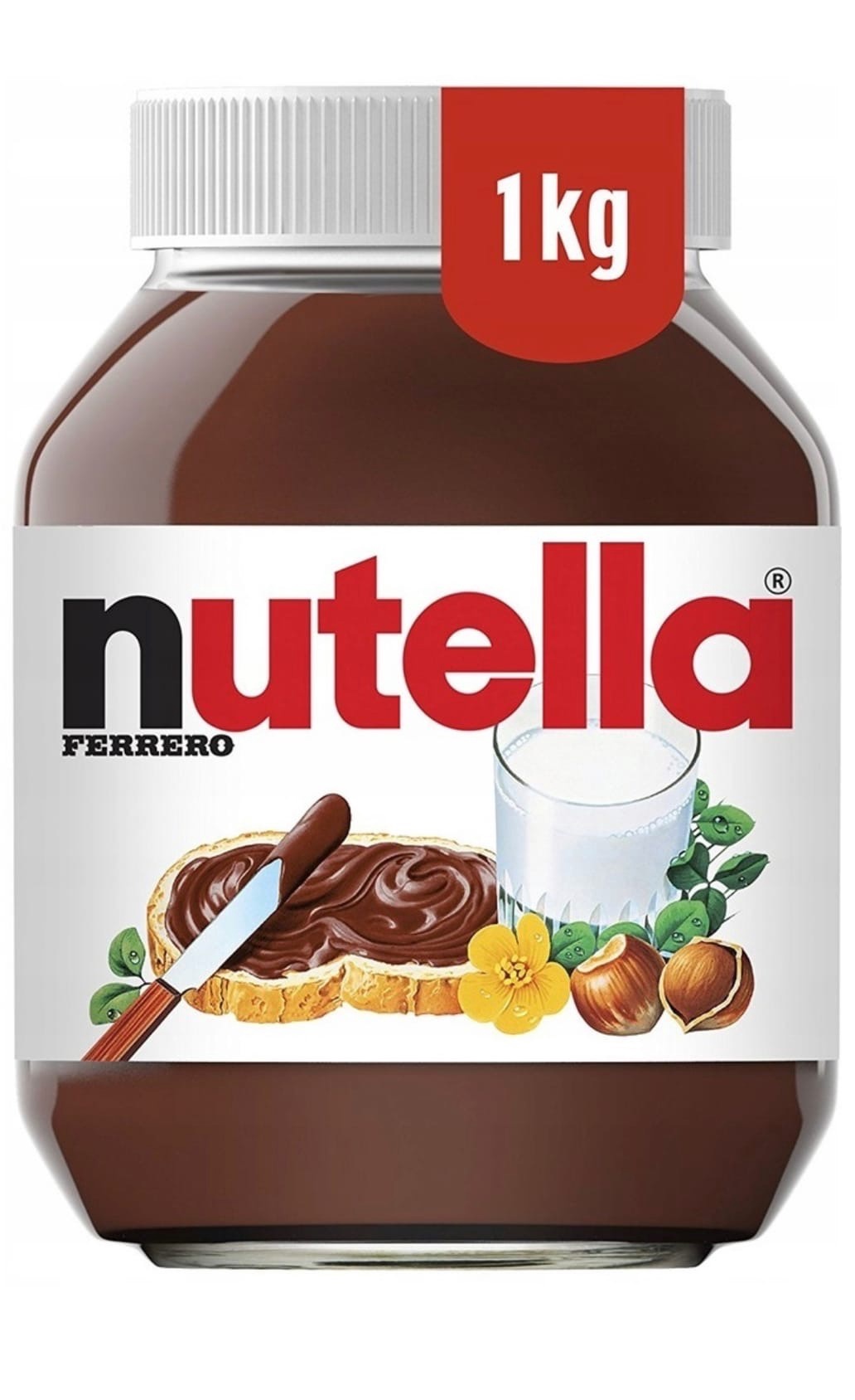 Шоколадная паста Nutella Chocolate  банка 1 000гр