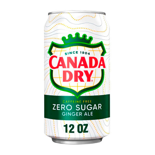 Газ.напиток Canada Dry Ginger Ale Zero  355мл