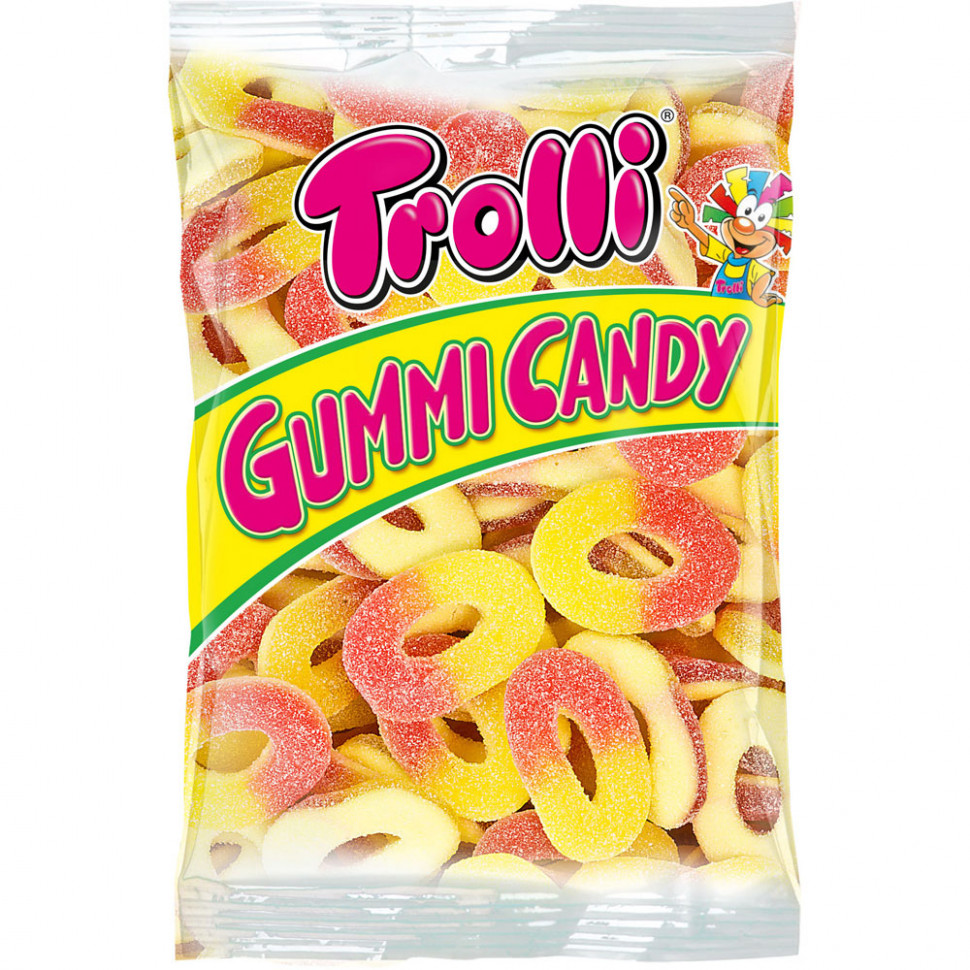 Мармелад Trolli персиковые кольца 1 кг