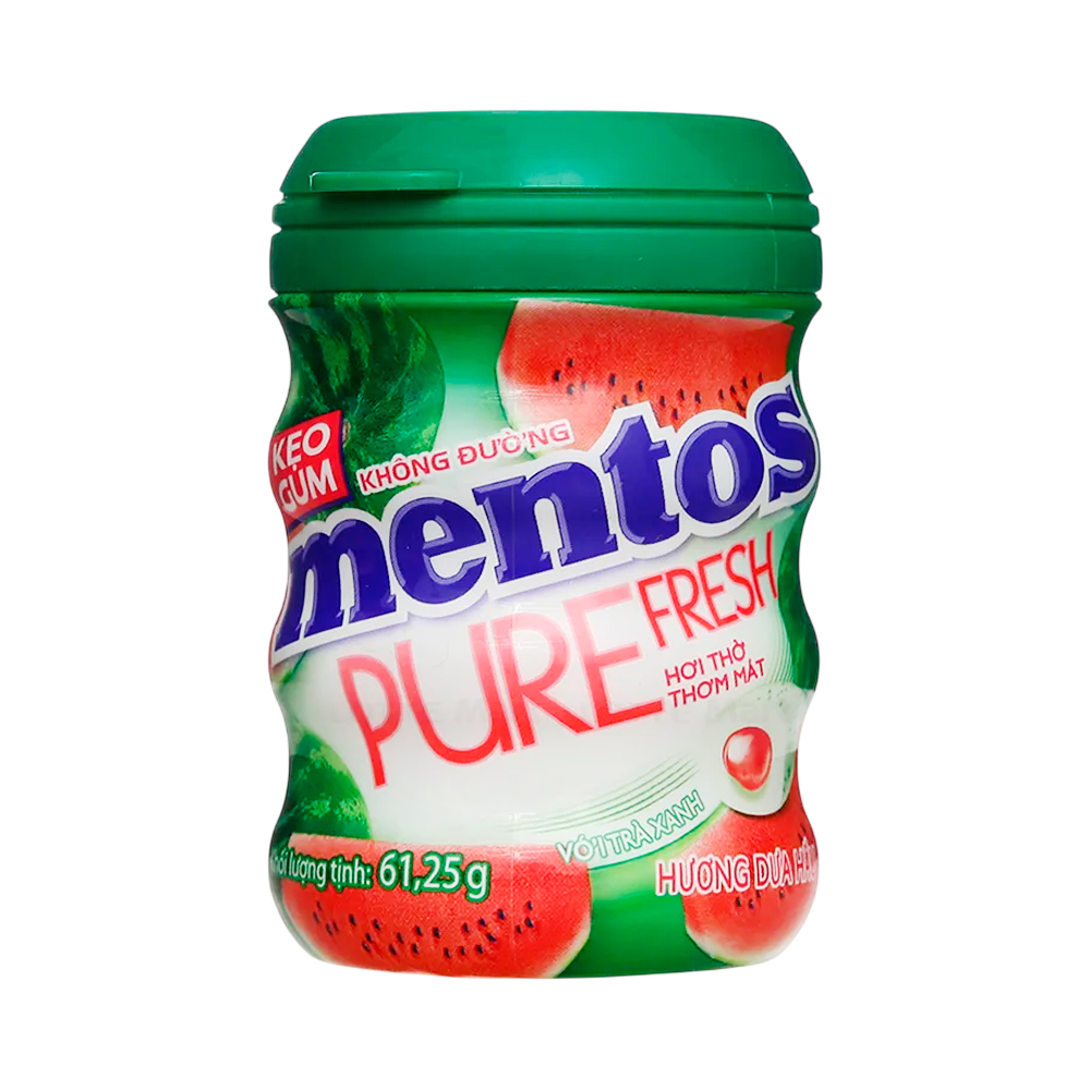 Жев.резинка Mentos Pure Fresh Watermelon    61,25гр