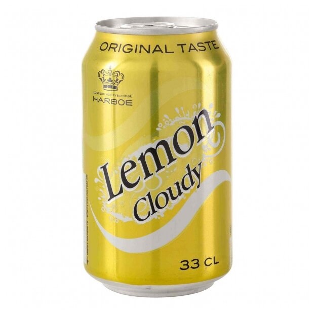 Напиток б/а газ. Harboe Lemon Cloudy (Лимонное облако) 330мл