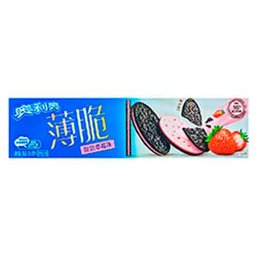 Печенье Oreo Crisp Sweet & Sour Strawberry   95гр