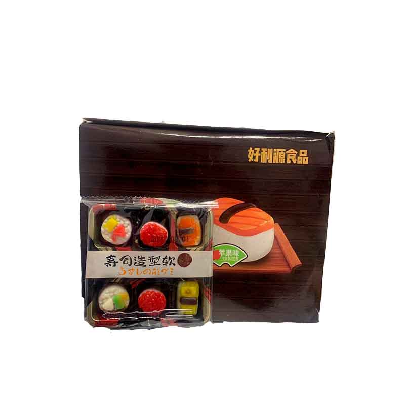 Мармелад Holiyuan Foods Суши (виноград, яблоко, персик, черника) 20гр