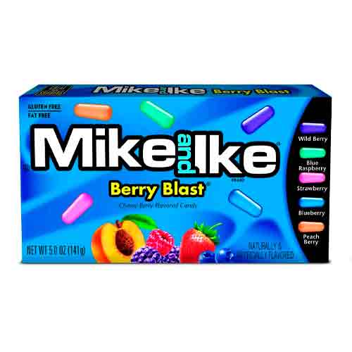 Конфеты Mike&Ike Berry Blast   120гр