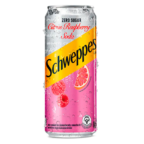 Газ.напиток Schweppes Citrus Raspberry   330мл