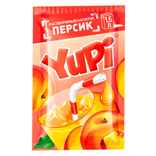 Растворимый напиток Yupi Персик   12гр