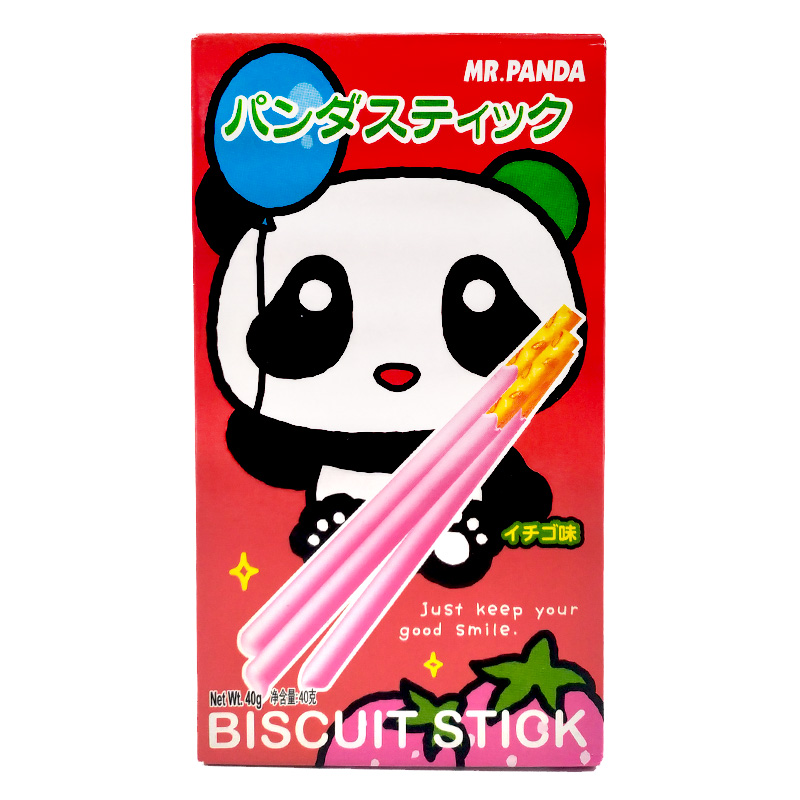 Палочки Mr.Panda со вкусом клубники 40гр