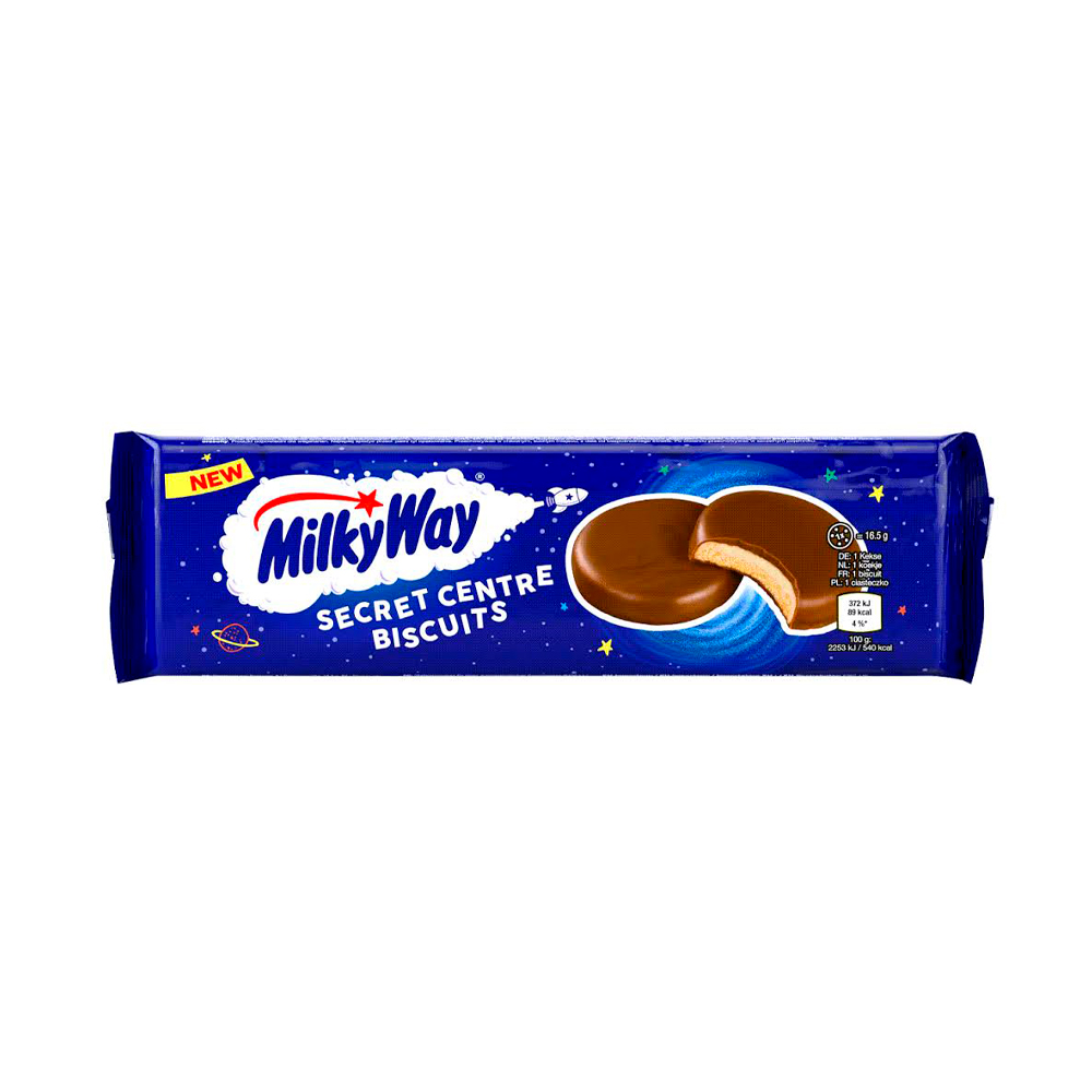 Печенье Milky Way SECRET CENTRE   132гр
