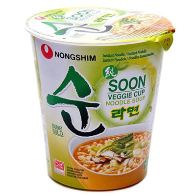 Лапша Nongshim Soon Veggi cup 67гр