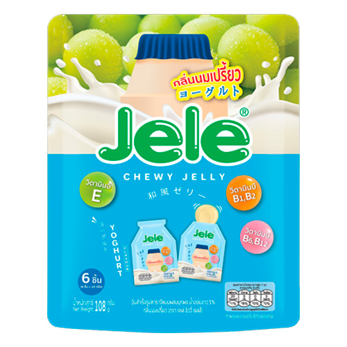 Желе Jele Chewy Jelly Yoghurt   108гр