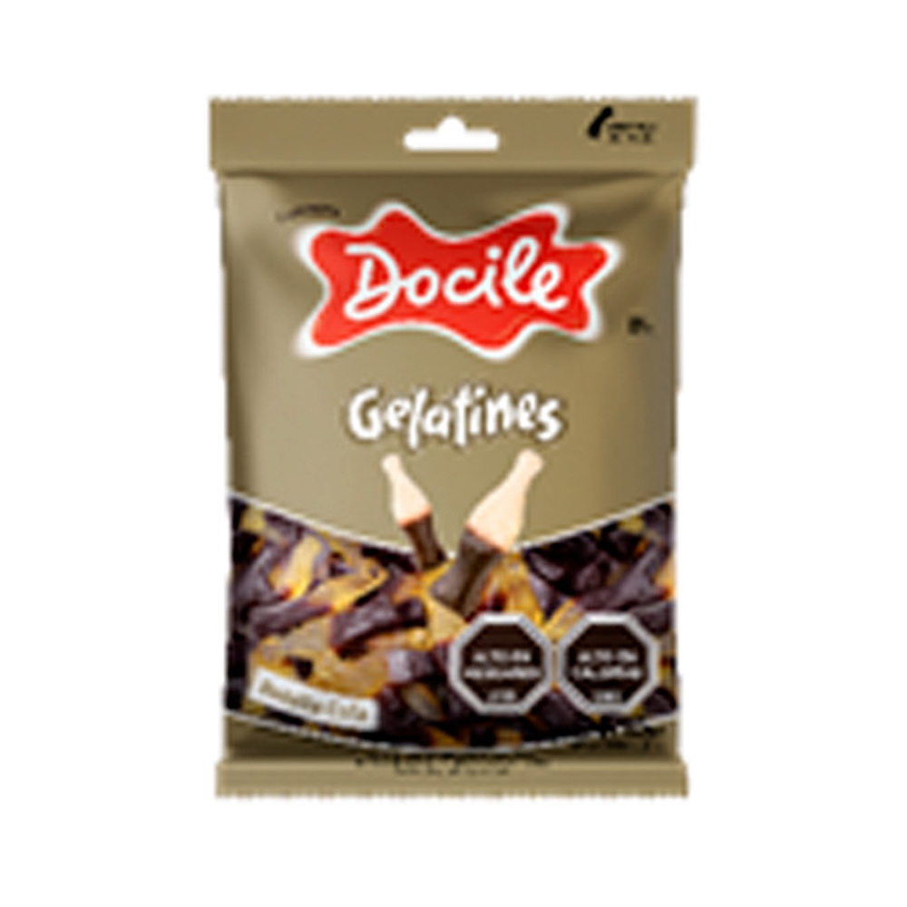 Жев.мармелад DOCILE Gelatines Cola Bottle    80гр