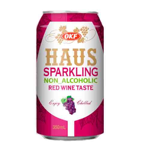 Напиток газированный б/а Haus Red Wine 350мл