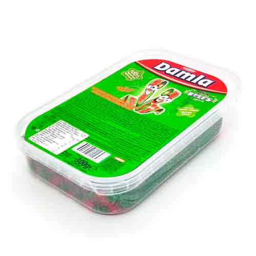 Мармелад Damla Sour Belts Watermelon 300гр