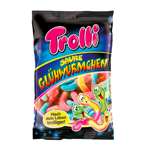 Жев. мармелад Trolli Sour Worms 200гр