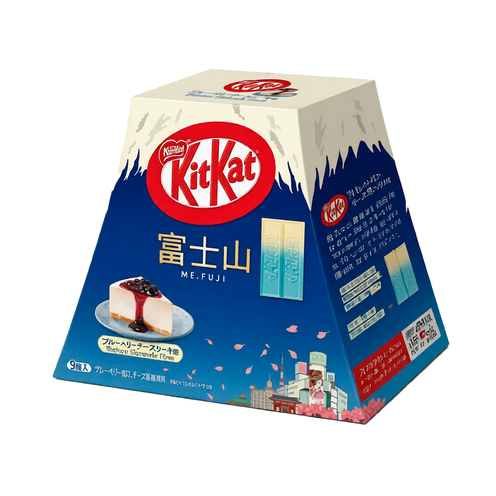 Шоколадные батончики KitKat Mt.FUJI Blueberry Cheesecake   116гр