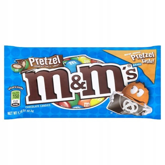 Драже M&M's pretzel 32,3гр