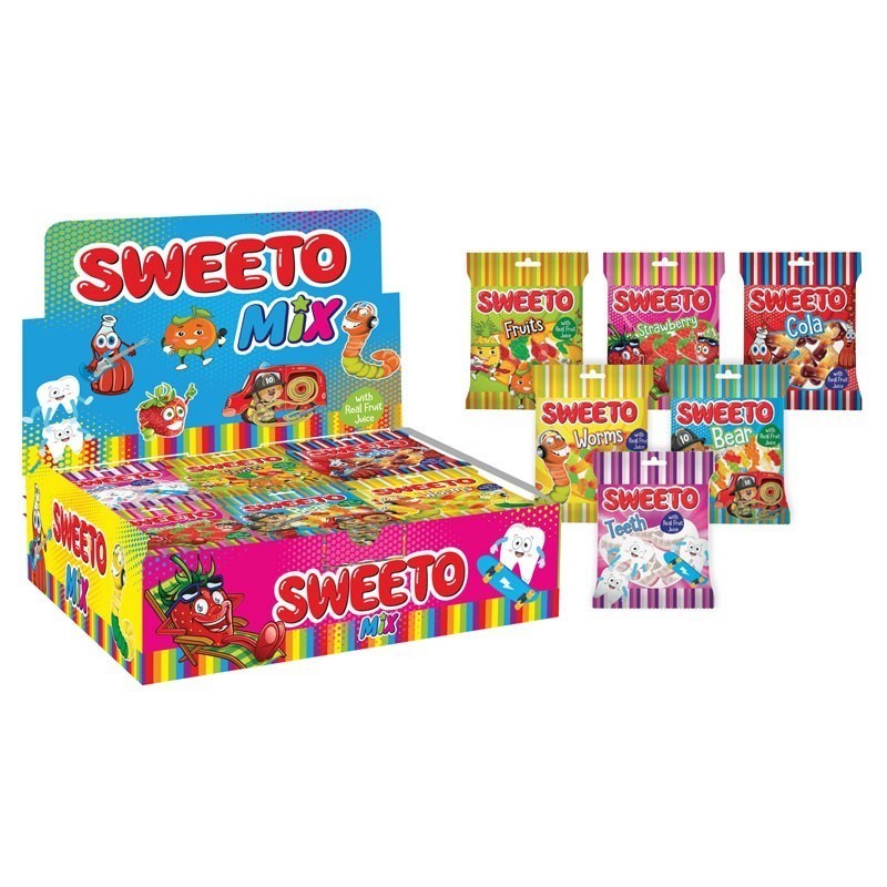 Мармелад SWEETO Jelly Mix 20гр. Турция