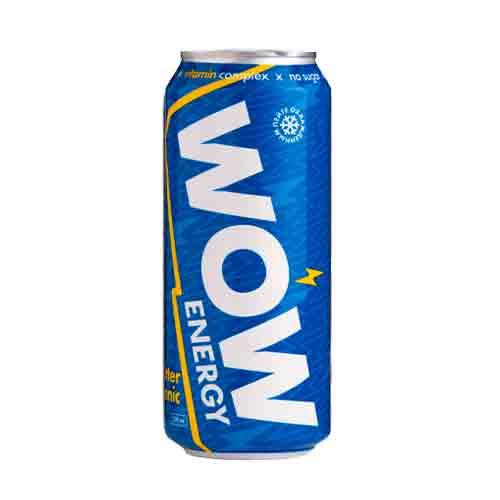 Энергетический напиток WOW Energy Bitter Tonic 500мл
