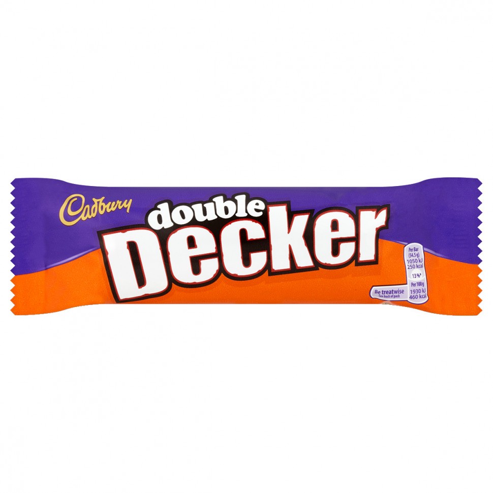 Шоколадный батончик Cadbury Double Decker 54,5 гр Великобритания