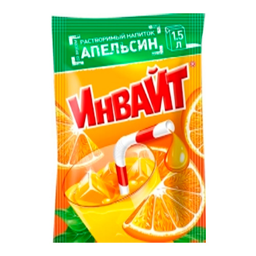 Растворимый напиток Invite Апельсин   12гр