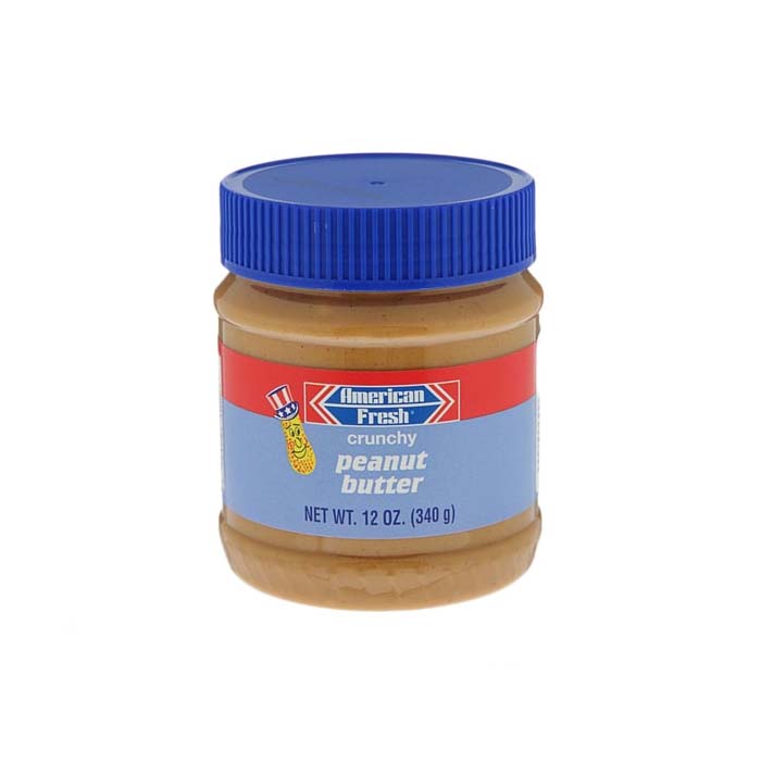 Арахисовая паста American Fresh с дробленым орехом 340гр
