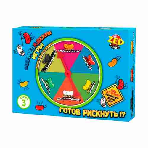 Мармеладские игры ZED Candy набор 3 серия   120гр