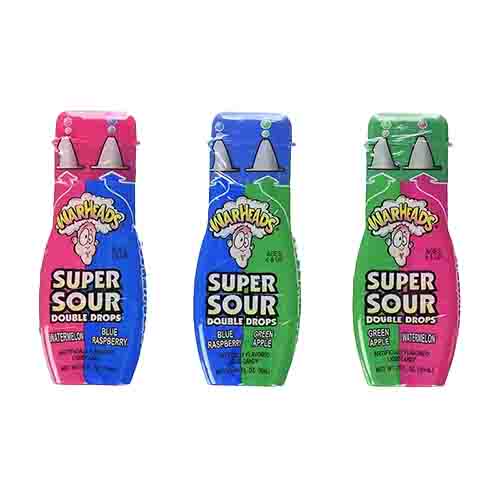 Конфета Warheads Super Sour Double Drops 30гр