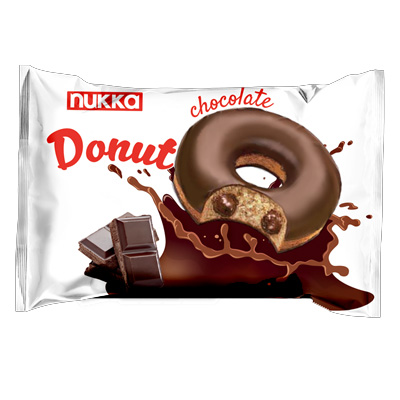 Пончик NUKKA DONUT CHOCOLATE 40гр.
