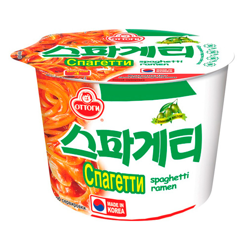 Лапша Ottogi Spaghetti Ramen   120гр