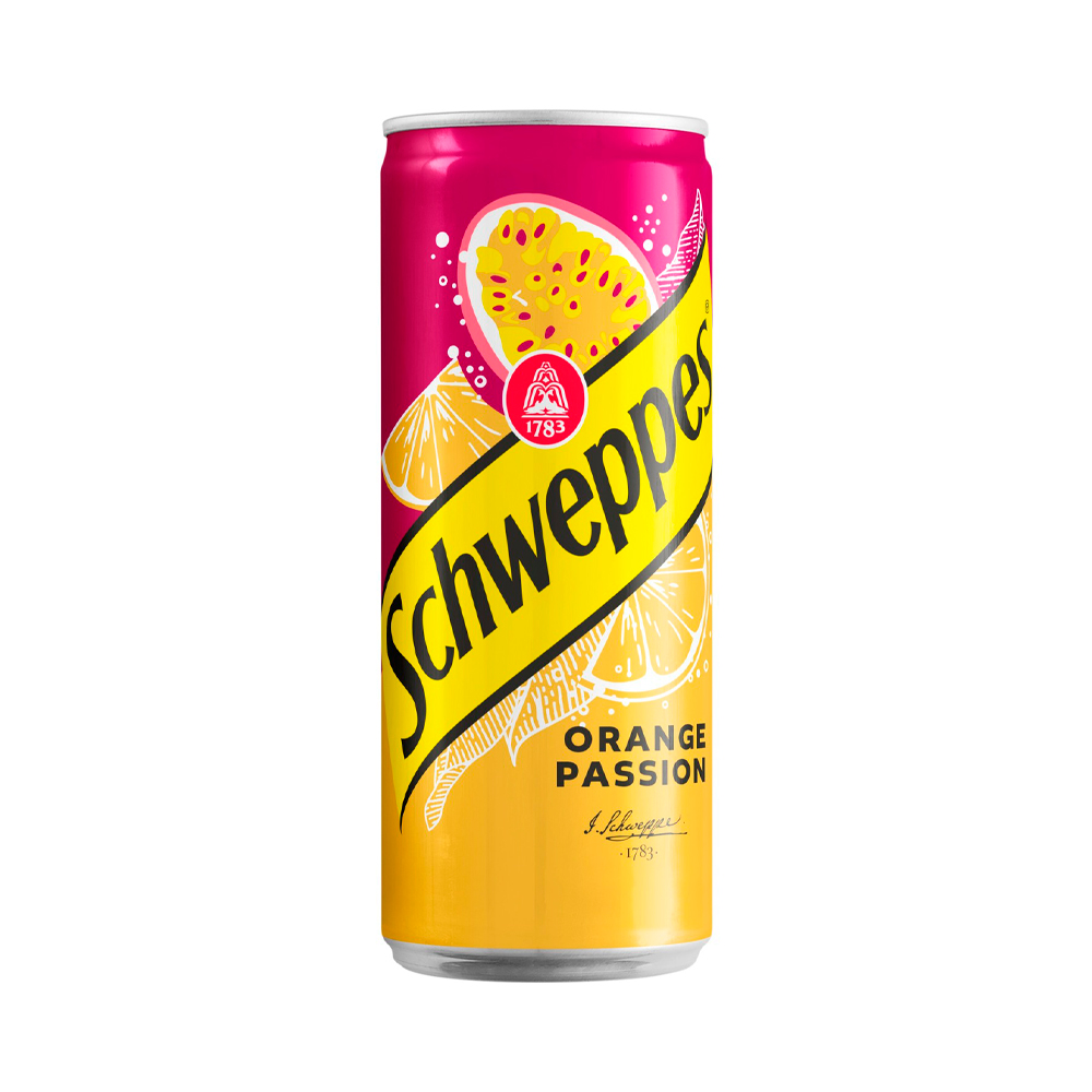 Газ.напиток Schweppes Orange Passion  ж/б 330мл