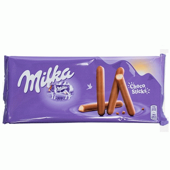 Бисквитные палочки Milka Lila Stix    112гр