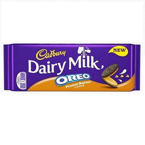 Шоколад Cadbury Dairy Milk Oreo Peanut 120гр Великобритания