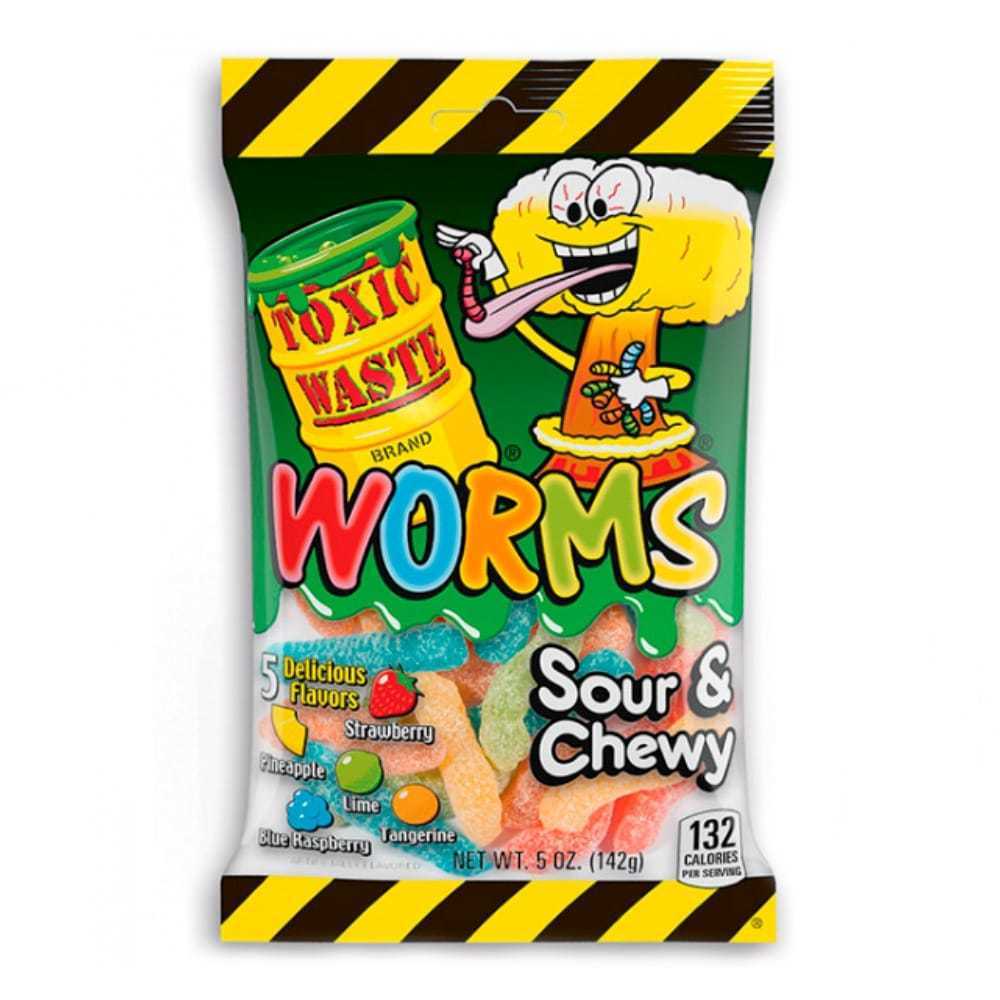 Жев.мармелад Toxic Waste Worms   142гр