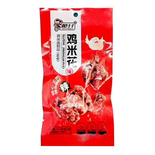 Снек Qiao pi dou Sushi Jiminhuawei со вкусом куриных наггетсов   20гр