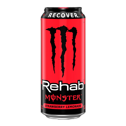 Энергетический напиток Монстр Rehab Strawberry Lemonade 473мл