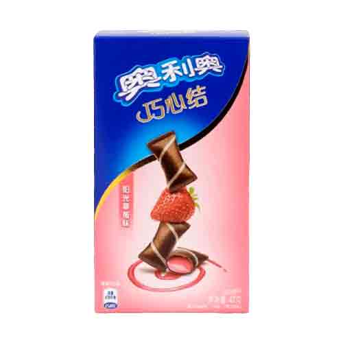 Подушечки Oreo Waffer Strawberry   47гр