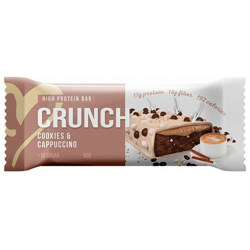 Батончик Crunch Bar Cookies & Cappuccino 60гр.
