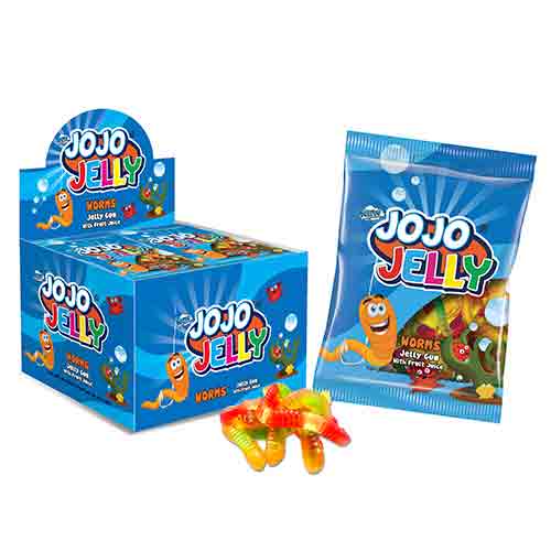 Жев.мармелад JoJo Jelly Worms 40гр