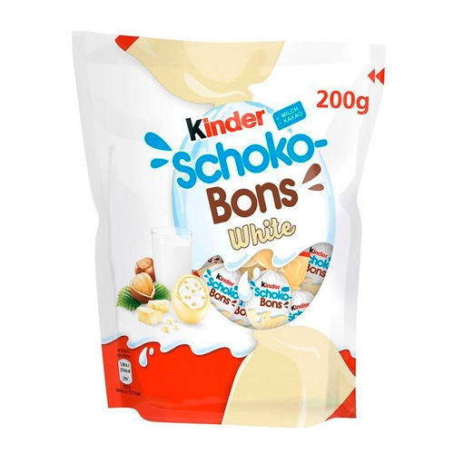 Шоколадные конфеты  Kinder Choco Bons White  200гр