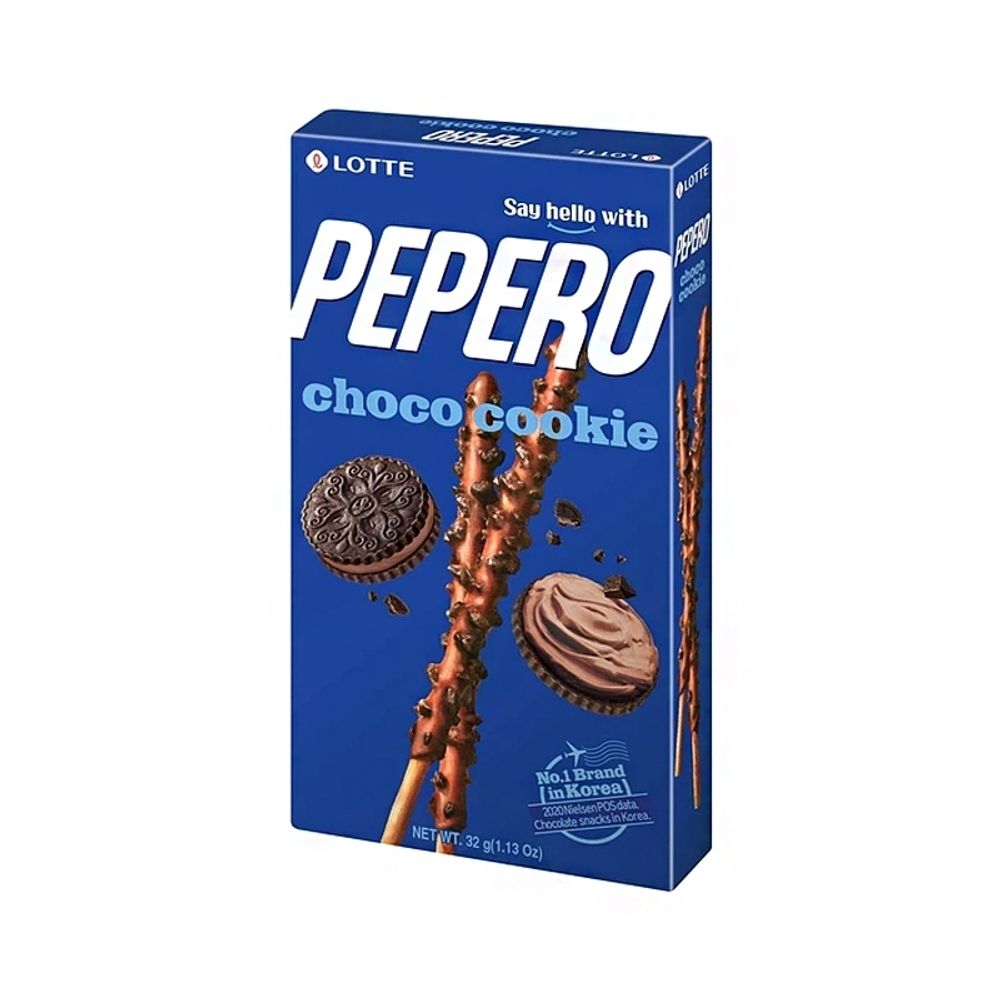 Бисквитные палочки Lotte Pepero Choco Cookie   32гр