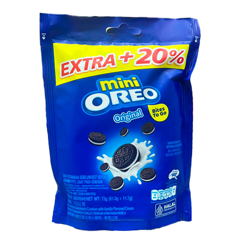 Печенье Oreo Mini Original  пакет 73гр