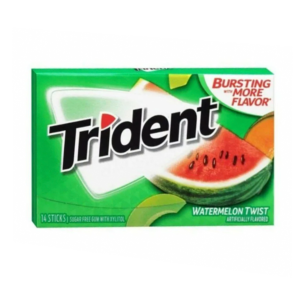 Жев.резинка Trident Sugar Free Watermelon   21,6гр