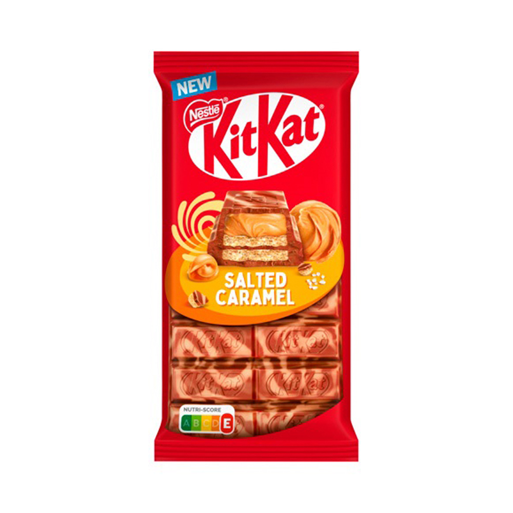 Шоколадный батончик KitKat Salted Caramel   99гр