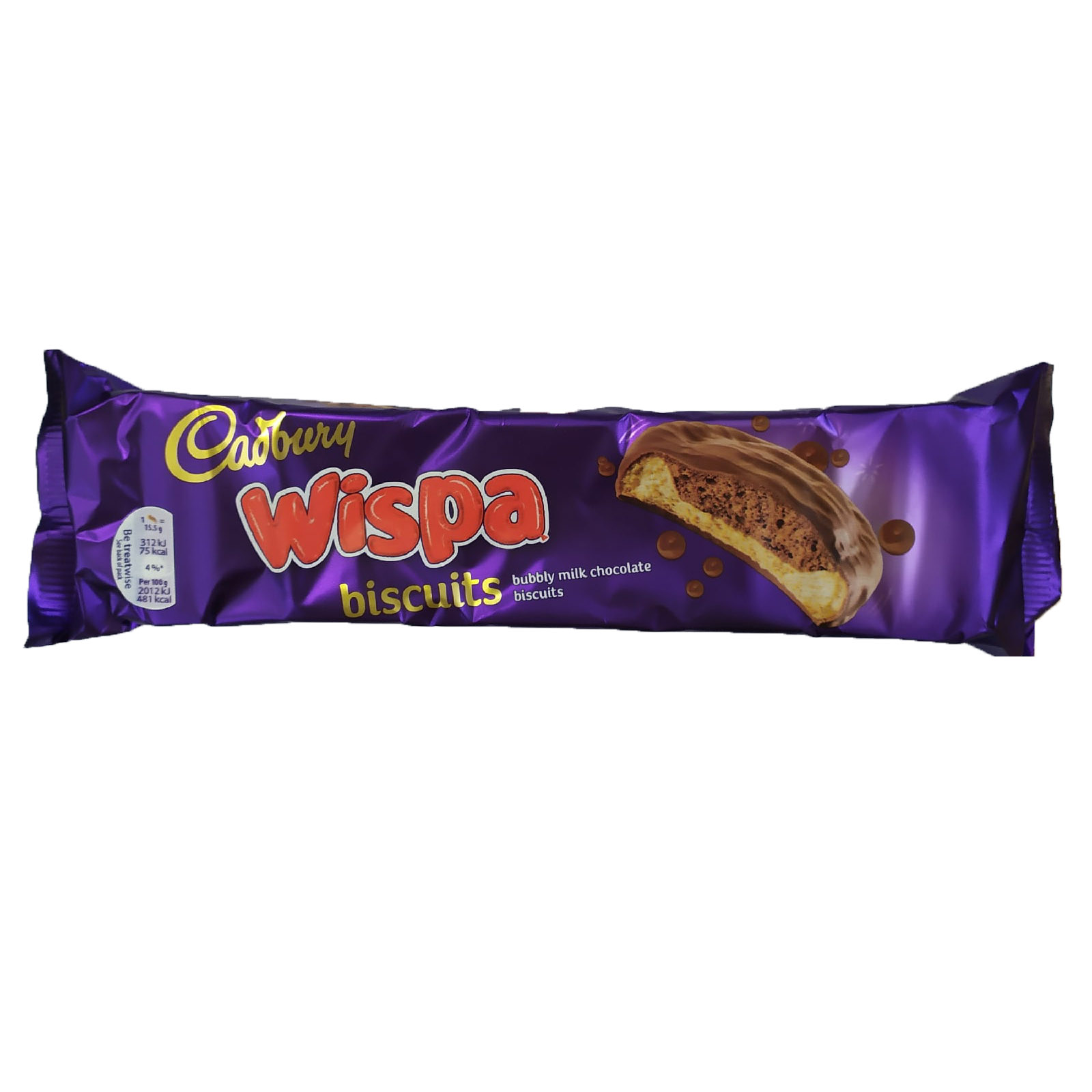 Печенье Cadbury Wispa Biscuits 124g Великобритания