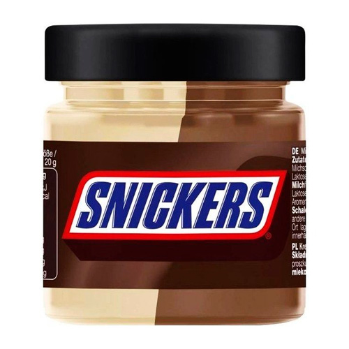 Шоколадная паста Snickers Original   200гр