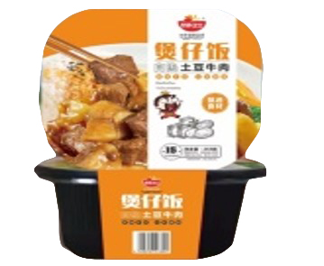 Саморазогревающийся рис Shandong со вкусом говядины с картофелью   265гр