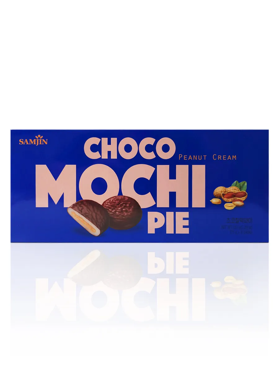 Рисовое пирожное Моти Samjin Peanut Cream   150гр