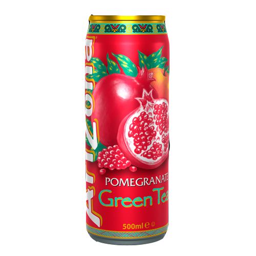Напиток Arizona Green Tea Pomegranate 500 мл.