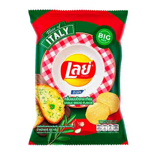 Чипсы Lay's Garlic Bread Flavor   40гр